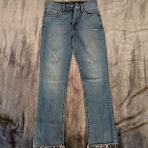 Levi's high waist jeans